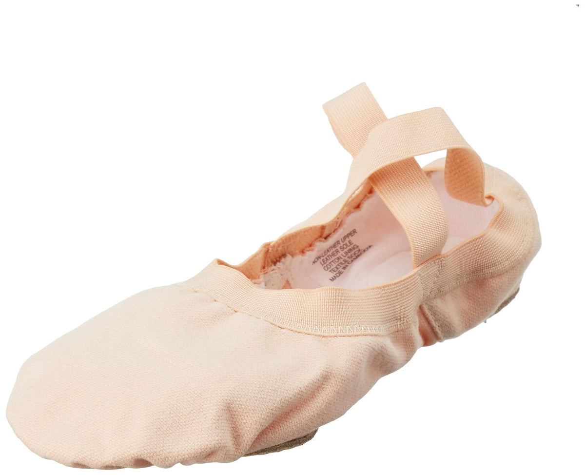 Bloch Dance Pro Zapatillas de ballet de tela, suela elÁstica dividida, para mujer, Rosado, 6.5 D US