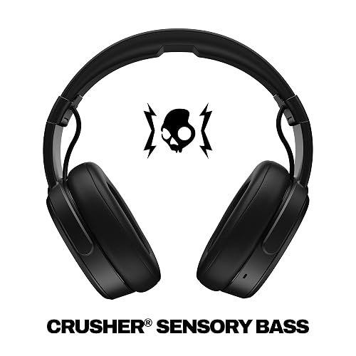 Skullcandy Audífonos Inalámbrico Crusher Wireless Negro Over Ear
