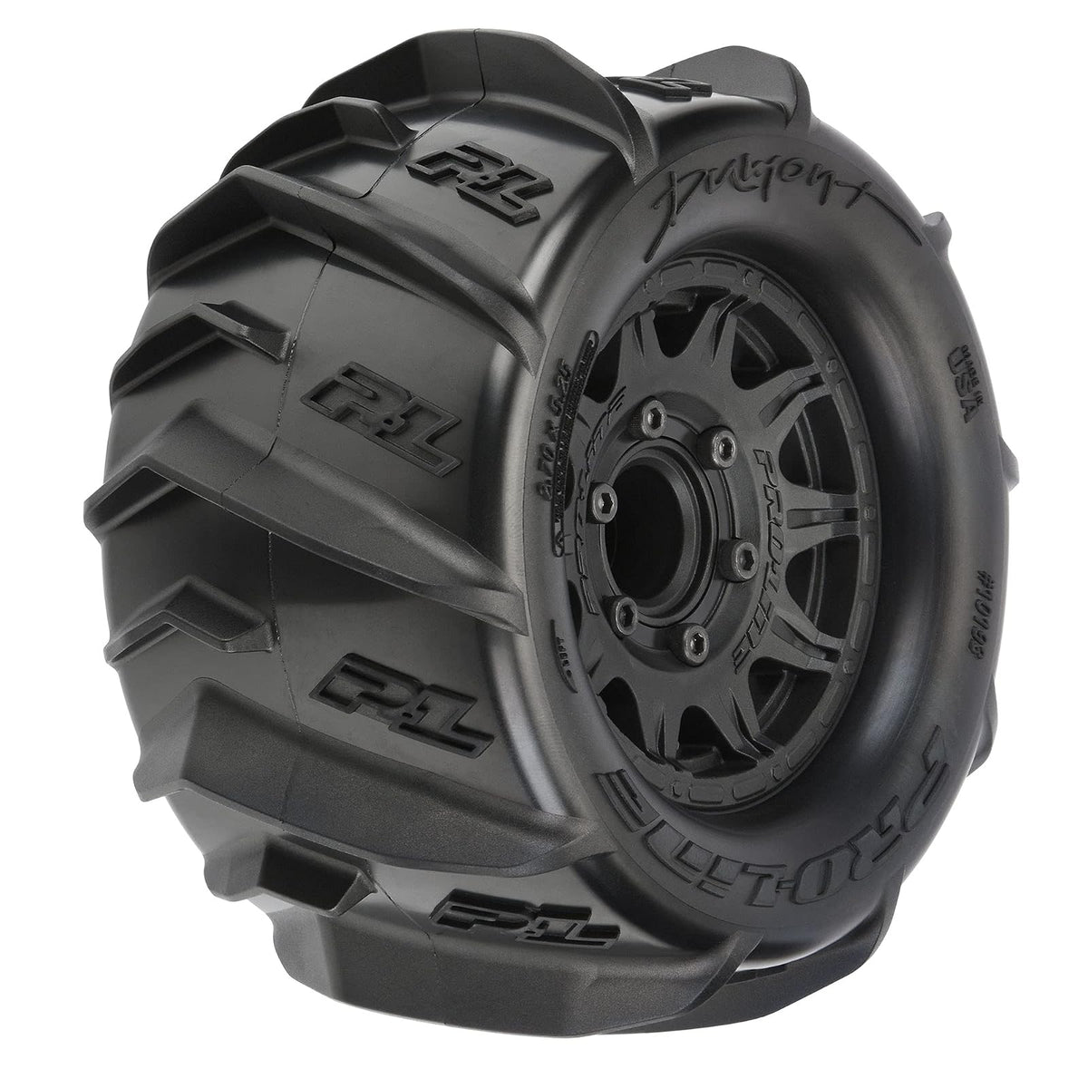 Pro-line Racing Dumont 2.8 Sand/Snow MTD Raid Blk Whls F/R PRO1019310 - Neumático RC