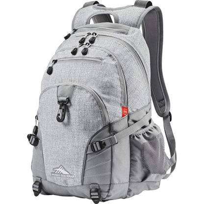 High Sierra Loop – Mochila Multiusos con Compartimentos Organizadores - talla única - Plateado combinado