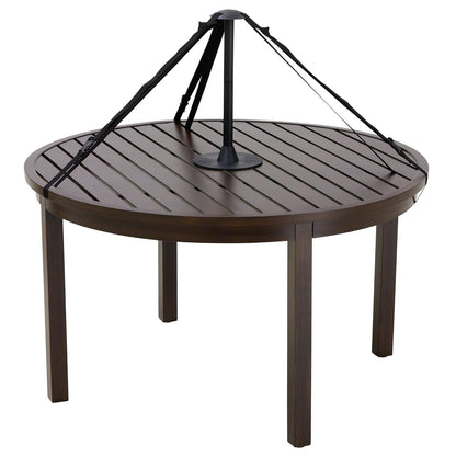 Classic Accessories - Cubierta de mesa de patio de 20 pulgadas, cubierta de mesa para exteriores, negro, 1 unidad (paquete de 1)