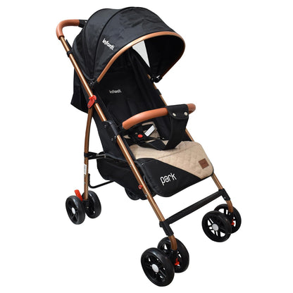 Infanti Carriola Park Ligera y Plegable, Gris - Negro y Beige