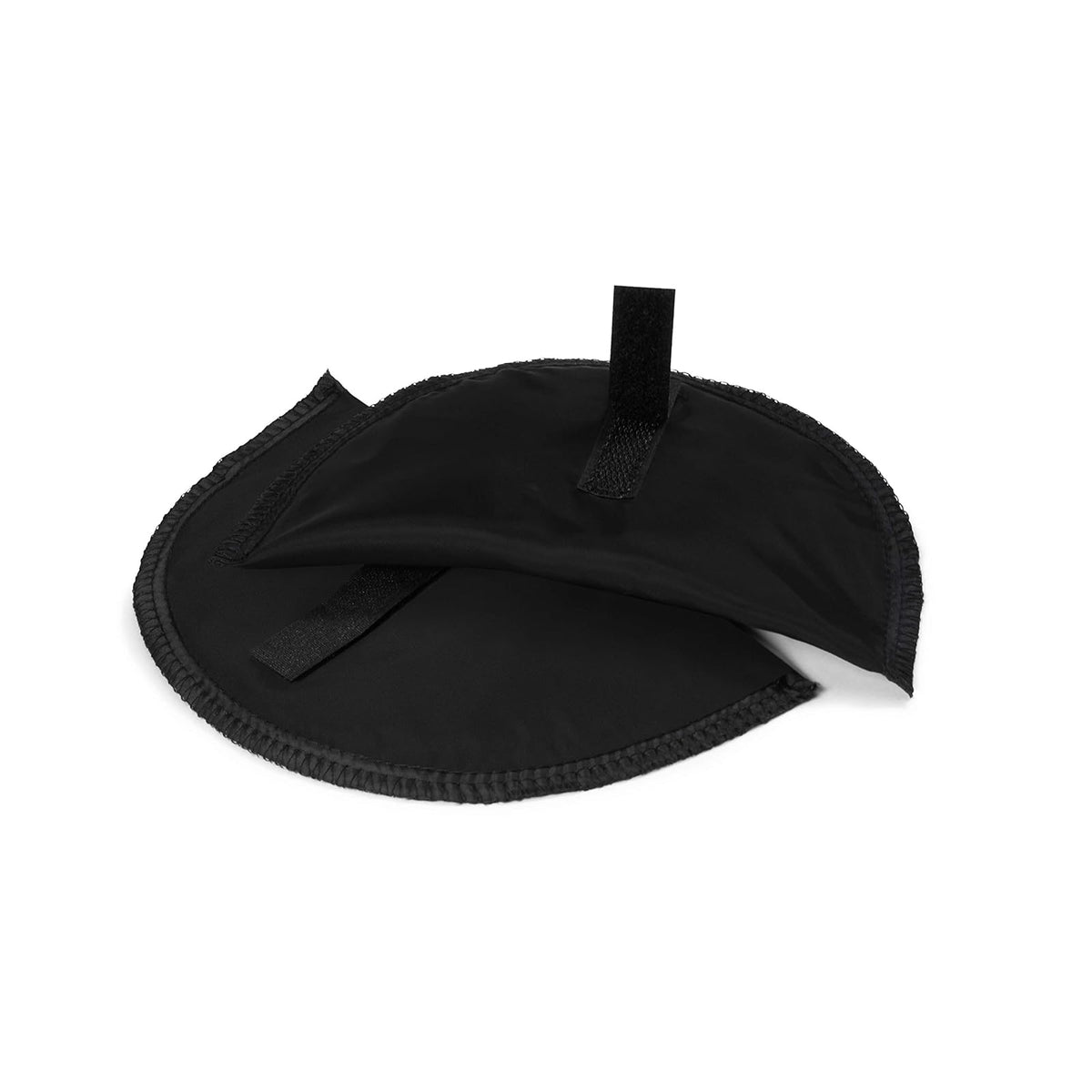 Dritz - 103561 53076-1 Hombreras, Juego Cubierto con Cinta de Cierre de Gancho y Bucle, 1/2 Pulgada, Negro