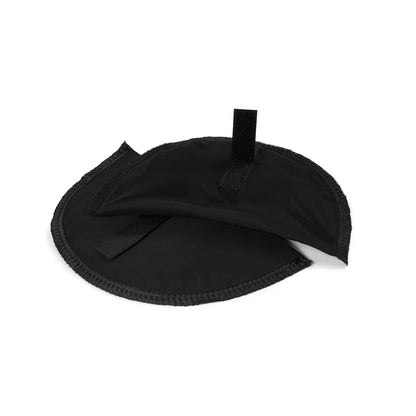Dritz - 103561 53076-1 Hombreras, Juego Cubierto con Cinta de Cierre de Gancho y Bucle, 1/2 Pulgada, Negro