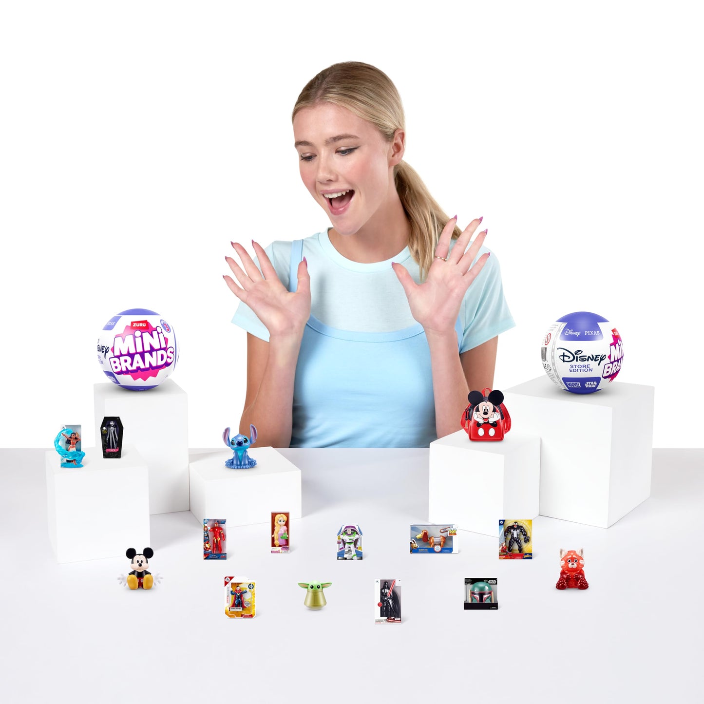 Zuru Mini Brands Juguete Miniatura Disney Store 2 cápsulas