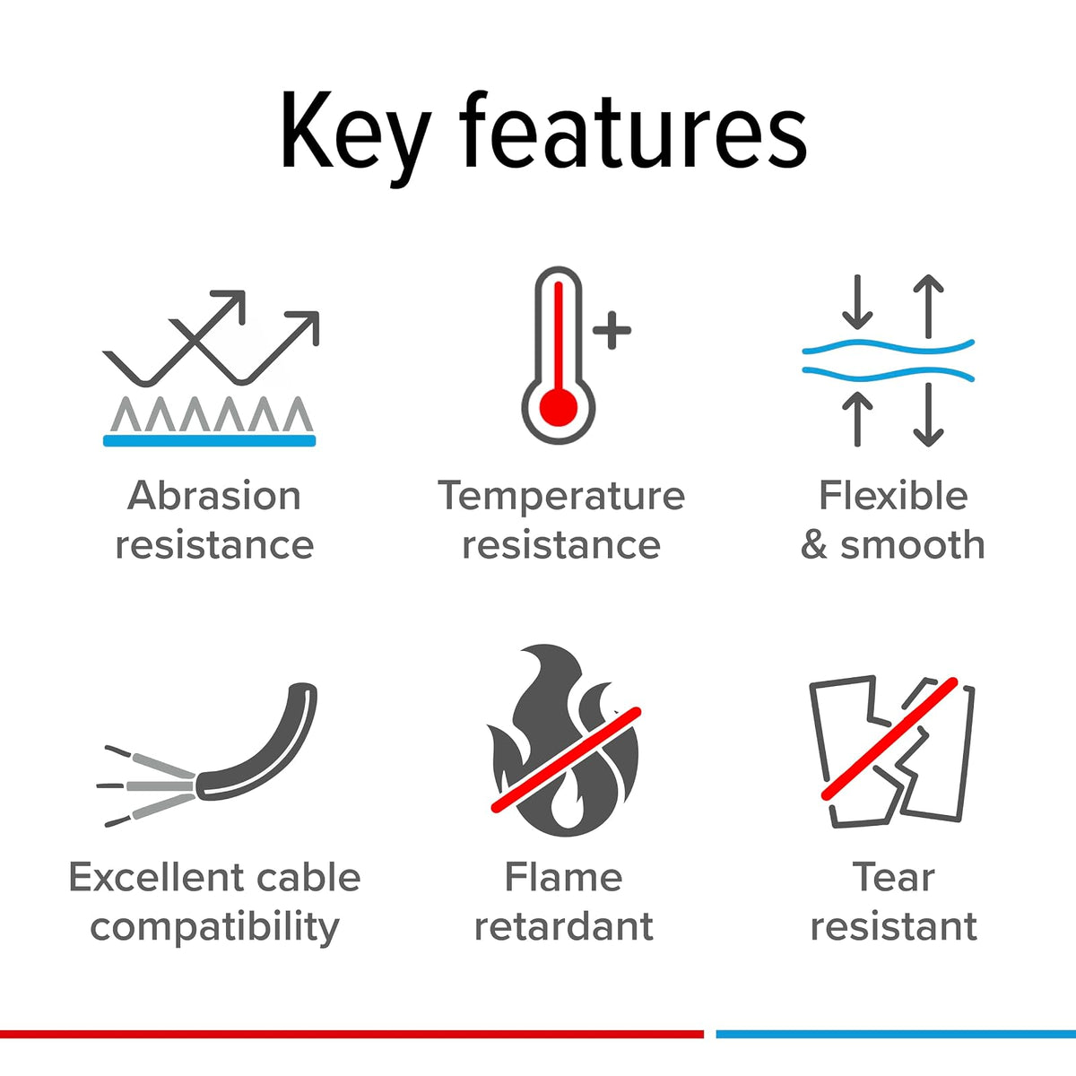 Tesa Cinta Para Cableado Motor Compartimento 50126 | Negro, 1 pieza, resistencia alta temperatura 150°C/3000h, alta resistencia abrasión
