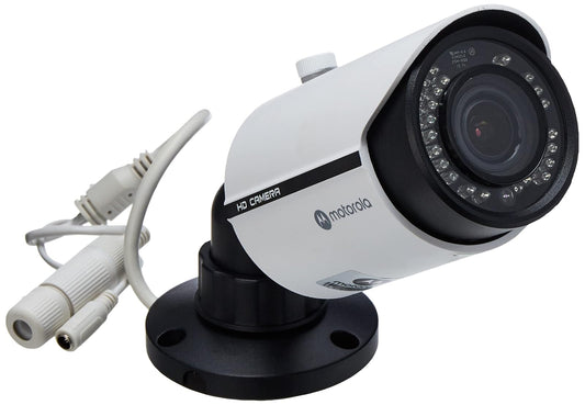 Camara IP Motorola MTIB405MV / Bullet Metal MOTORIZADA / 5MP / ICR, Dia-Noche / IP66 / ONVIF/PoE/DNR 2D-3D, WDR Digital, BLC, HLC, DESEMPAÑADOR/IR 40 M/CYBERSEGURIDAD GDRP