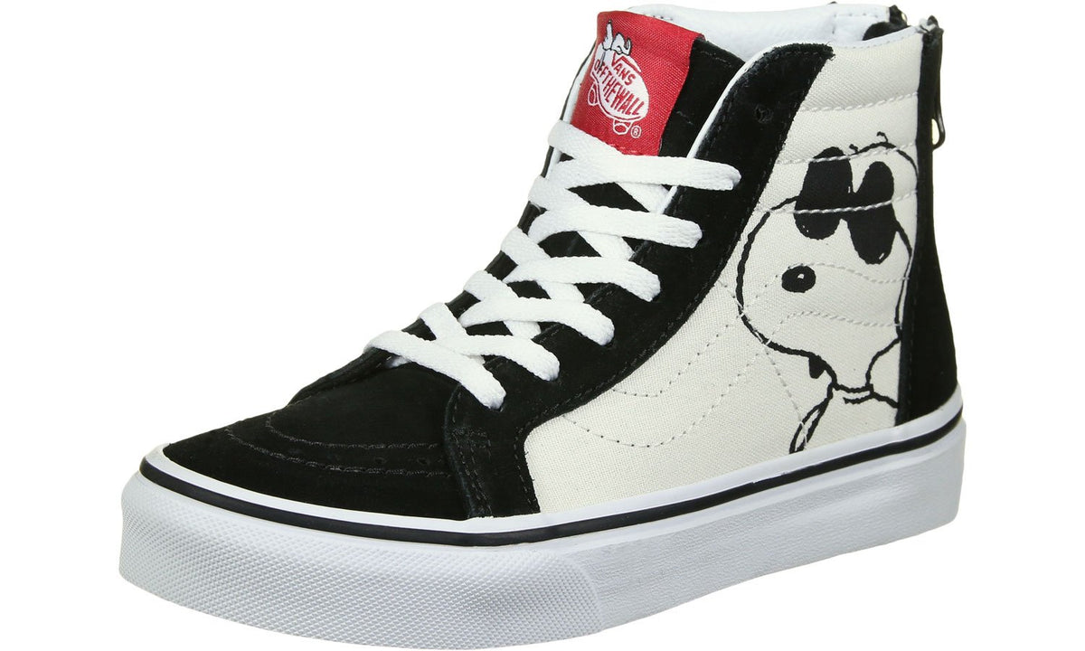 Vans Zapatillas Sk8-Hi con Cremallera para niña, Rosa ((MTE) Sepia Rose/Metálico)