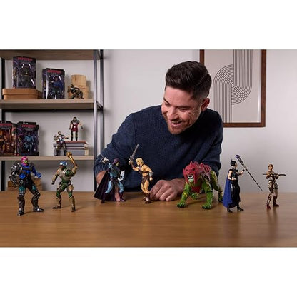 Masters of The Universe, Figura De Acción Trap Jaw Chronicles, Villano Brazo Gancho, Escala 1:12 Articulada, Coleccionable Motu, para Niños 6 Años En Adelante