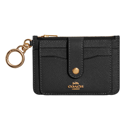 COACH - Funda para tarjeta de fijación, IM/Midnight Navy