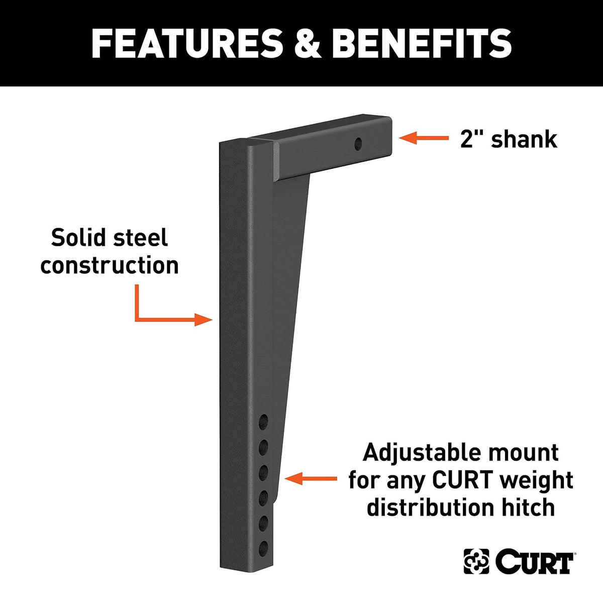 CURT Manufacturing 17125 Trailer Hitch