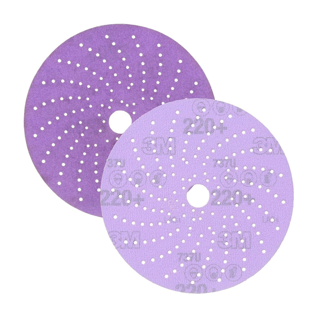 3M Hookit Cubitron II Disco Abrasivo Púrpura Grano 150 6 pulgadas 50 Piezas - Fino - 6