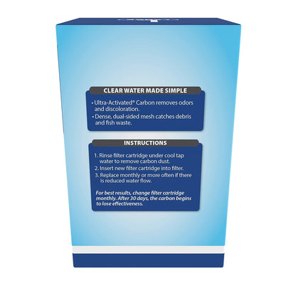 Cartucho de filtro desechable Tetra Whisper Bio-Bag, para acuarios, grande, 3 unidades