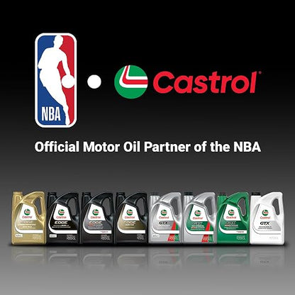 Castrol - Aceite de motor avanzado completamente sintético Edge 5W-40 A3/B4, jarra de 5 cuartos