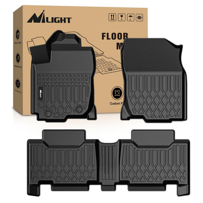 Nilight Alfombrillas para Toyota RAV4 2013 2014 2015 2016 2017 2018 | Revestimientos de piso resistentes para todo tipo de clima