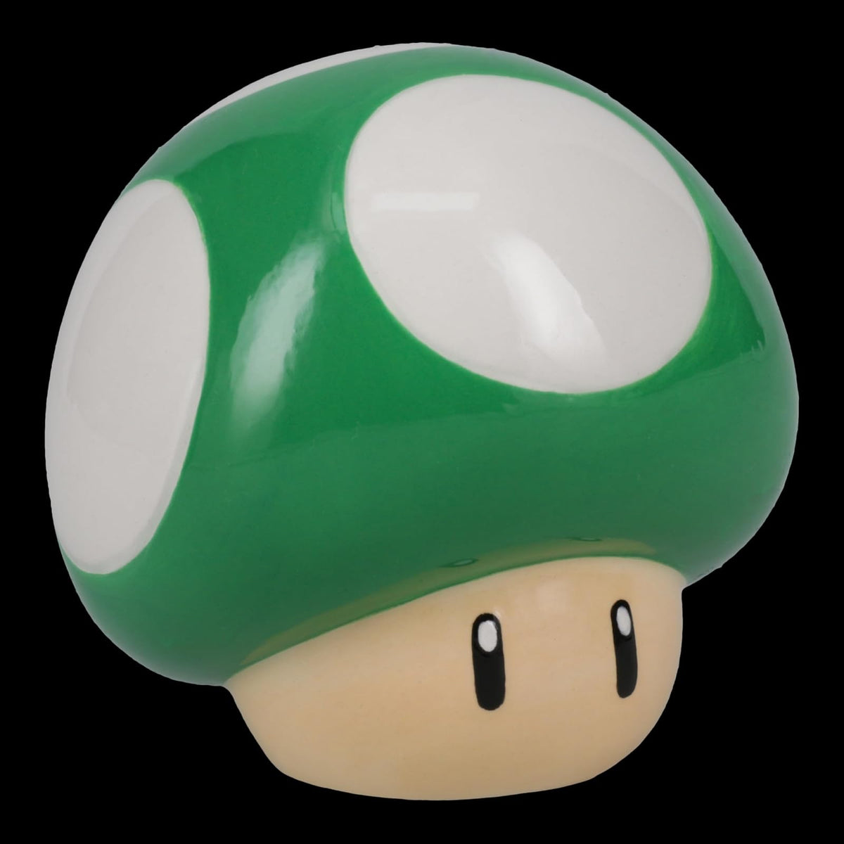 Super Mario Brothers - Juego de salero y pimentero de hongos con licencia oficial de Nintendo rojo y verde para decoración de cocina y hogar, regalo de inauguración de la casa para fanáticos de