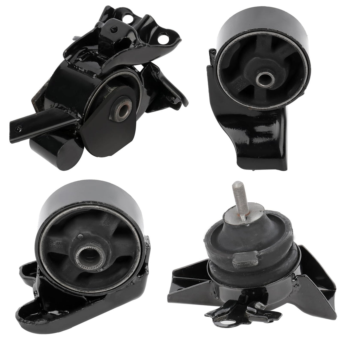 SCITOO - Kit de montaje de motor compatible con Hyundai 2001-2006 para Elantra 2003-2005 para Tiburon, OE A7101 A7116 A7118 A7128