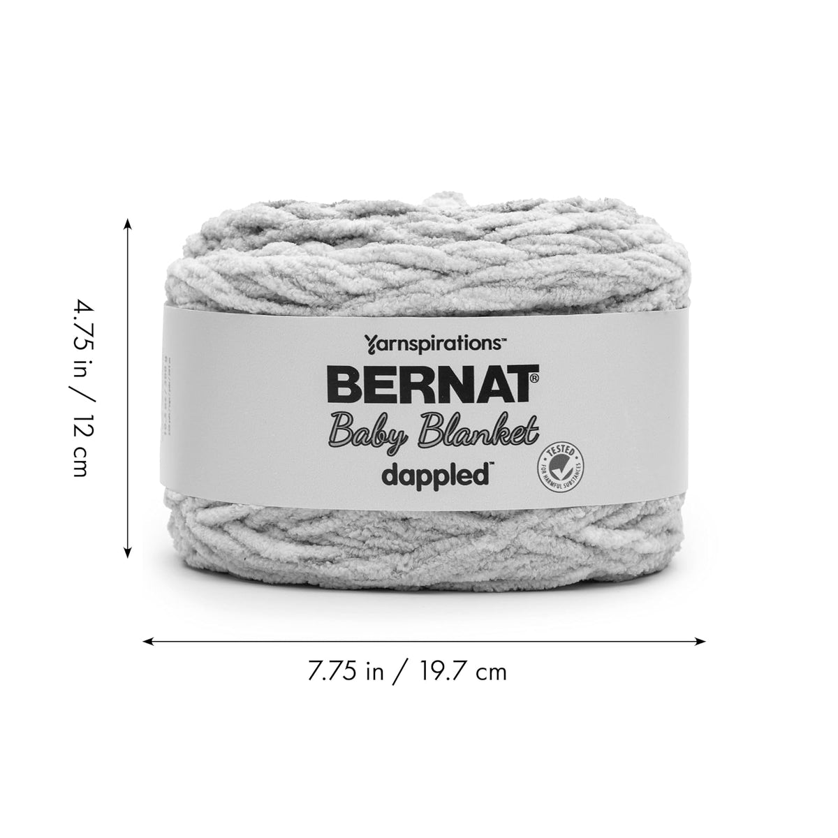 Bernat - Manta para bebé, color verde selva, 2 unidades de 300 g/10.5 oz, poliéster, 6 súper voluminosos, 220 yardas, tela/ganchillo