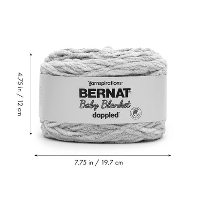 Bernat - Manta para bebé, color verde selva, 2 unidades de 300 g/10.5 oz, poliéster, 6 súper voluminosos, 220 yardas, tela/ganchillo