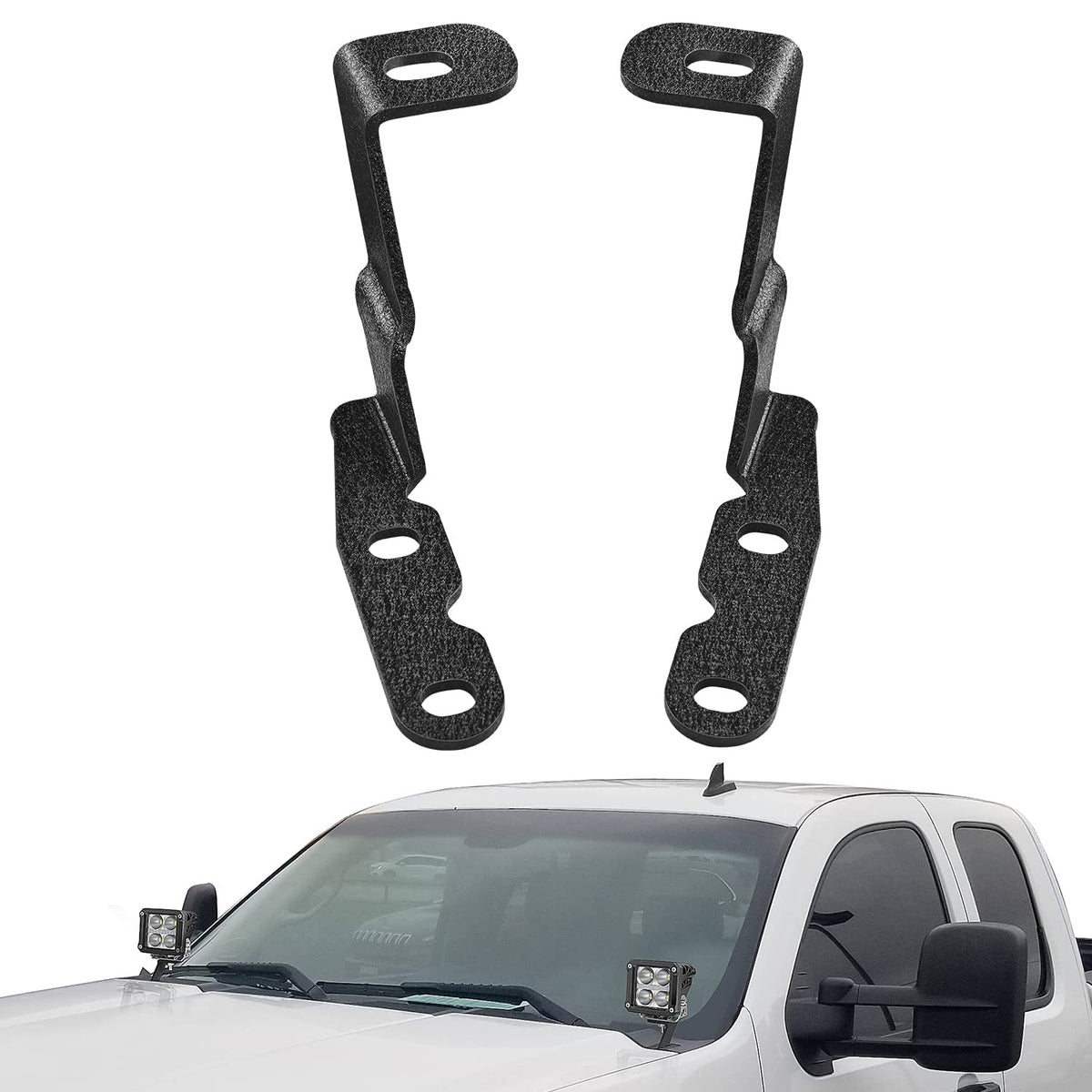 Nilight Soporte de Montaje para Luces LED Auxiliares, para Camionetas y SUV - For Chevy - GMC 2007-2013