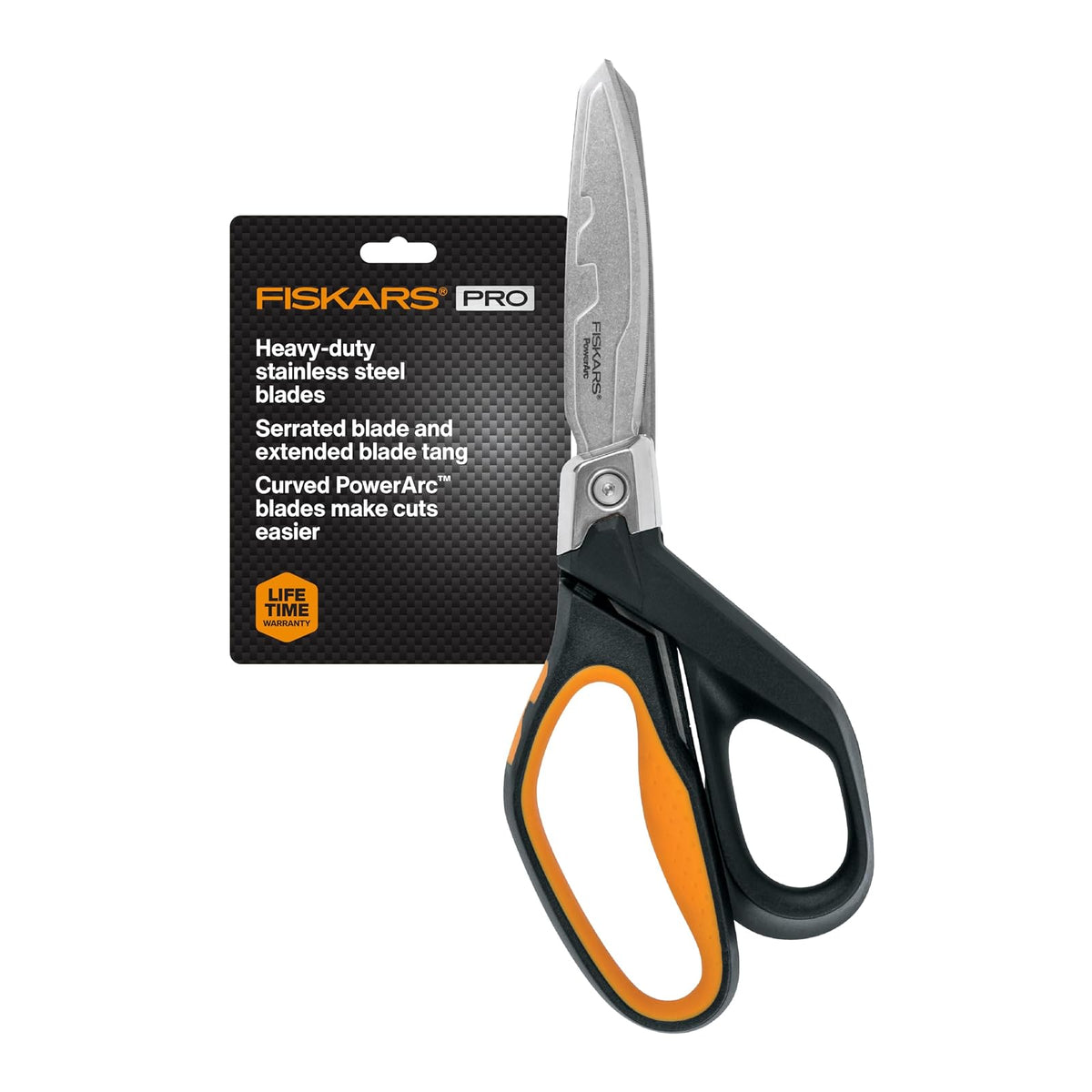 Fiskars Pro PowerArc Tijeras de Acero Inoxidable - 20,32cm