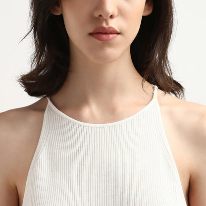Calvin Klein Racer Back Sweater Dress Vestido Mujer
