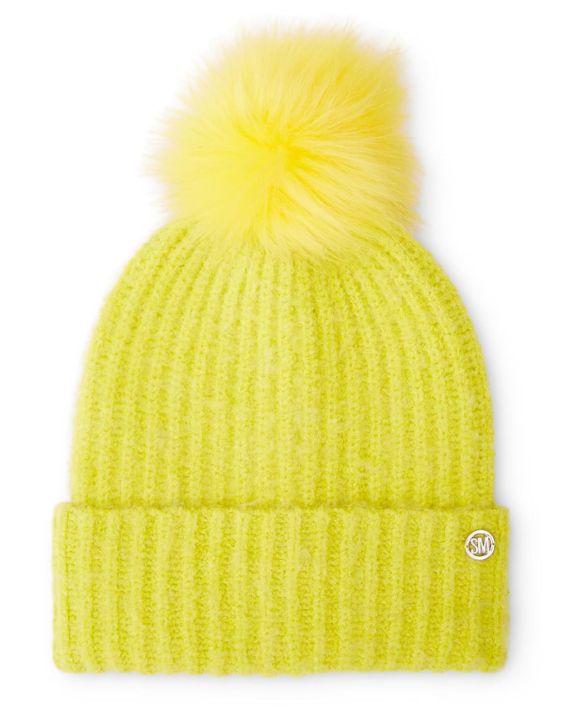STEVE MADDEN Heathered Rib Knit Beanie Boina Mujer