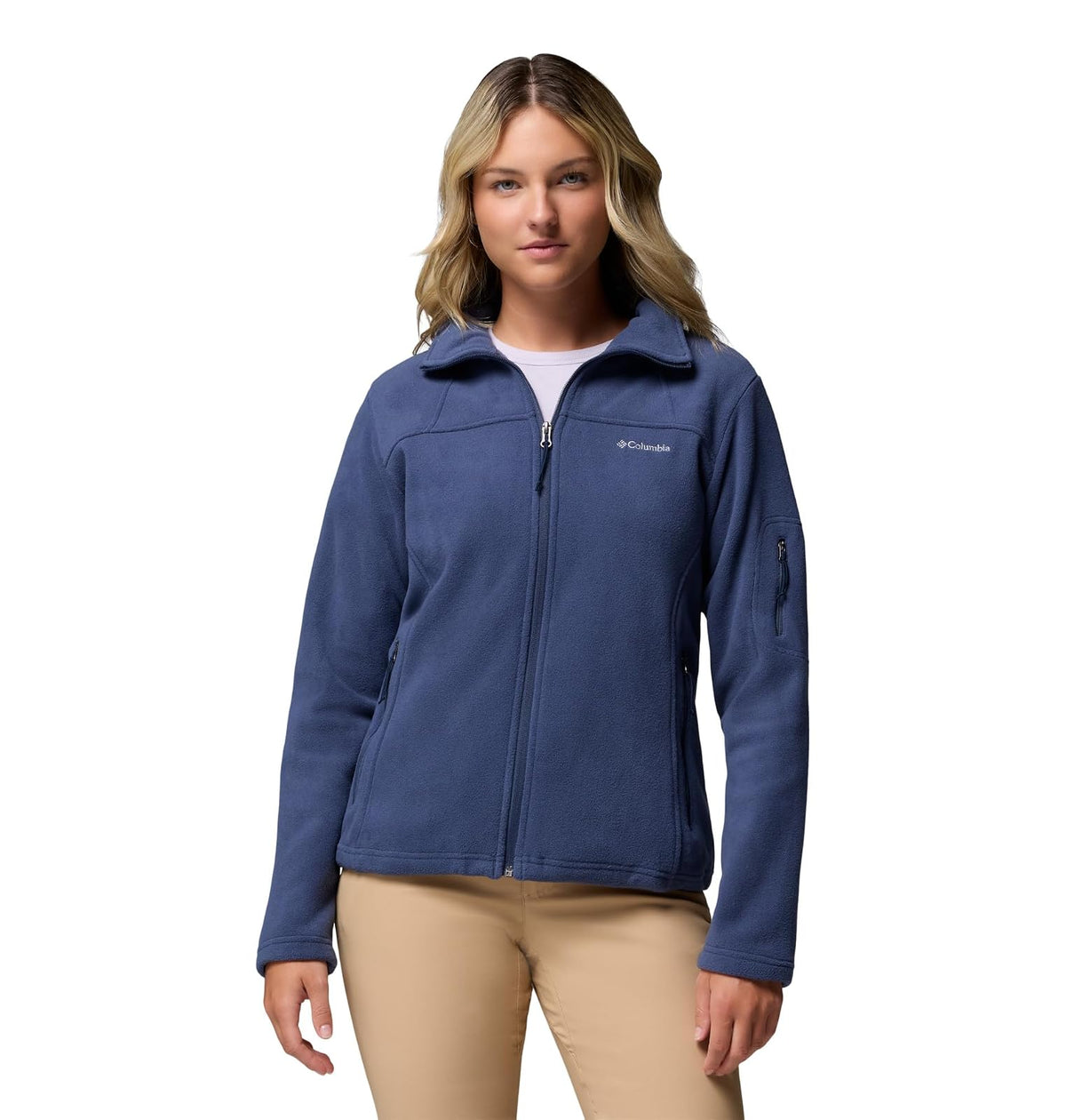Columbia Fast Trek II Chamarra Polar Mujer - CH - Color: Azul (Nocturnal)