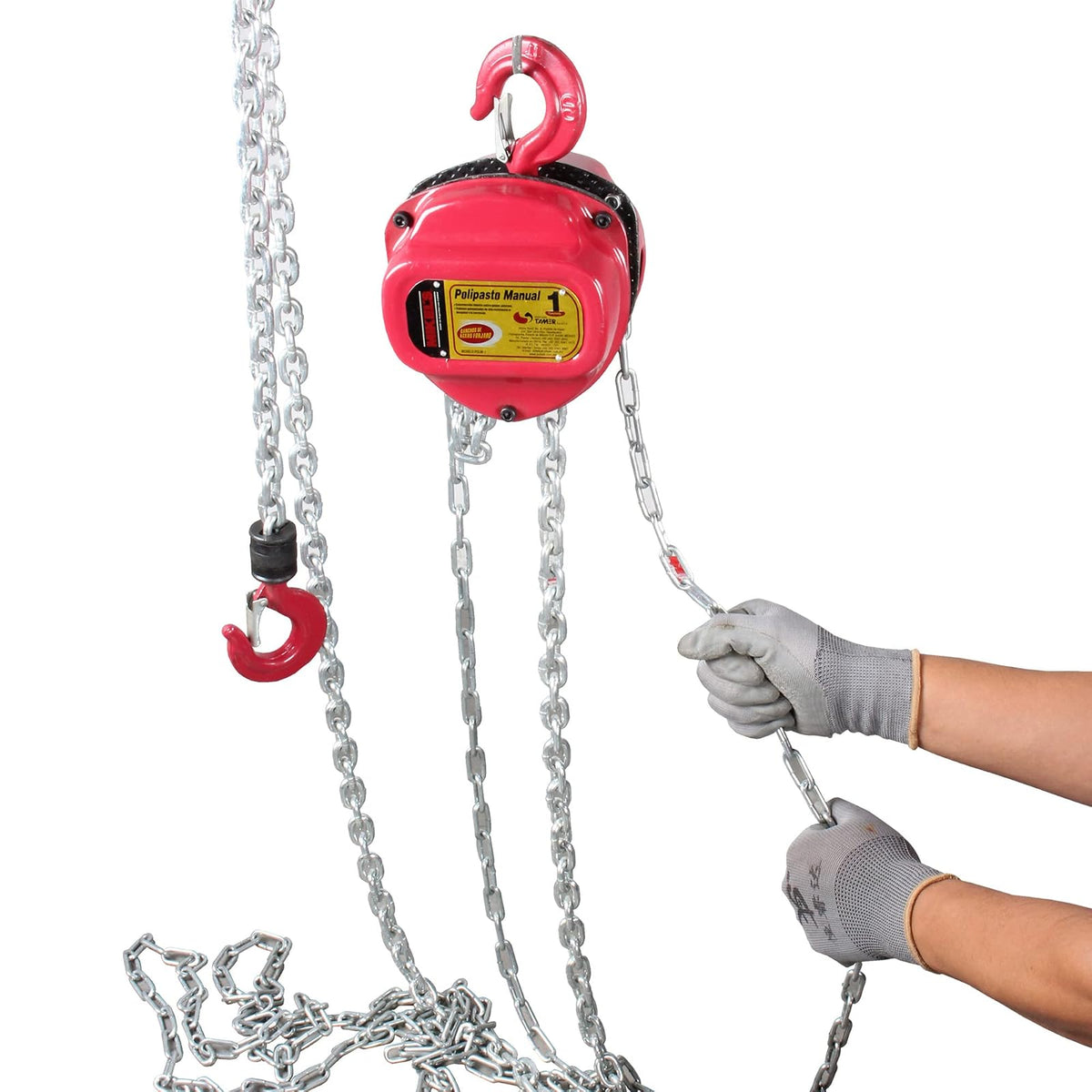 MIKEL´S Polipasto Manual 1 t Cadena 3 MTS