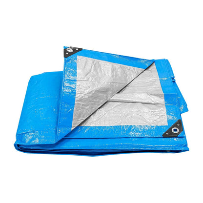 Pretul Lona de Polietileno con Protección UV - Lona - Azul - 6 x 7 m