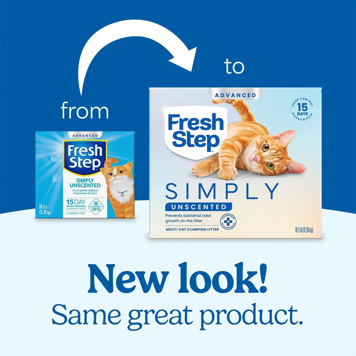 Fresh Step Advanced - Arena para Gatos sin Perfume, 18 Libras, bajo Polvo, carbón Activado