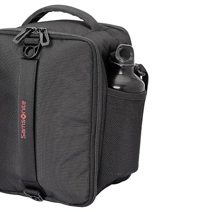 Samsonite Lonchera Refraction | Color negro, ideal para picnic y uso diario, dise?o compacto y resistente