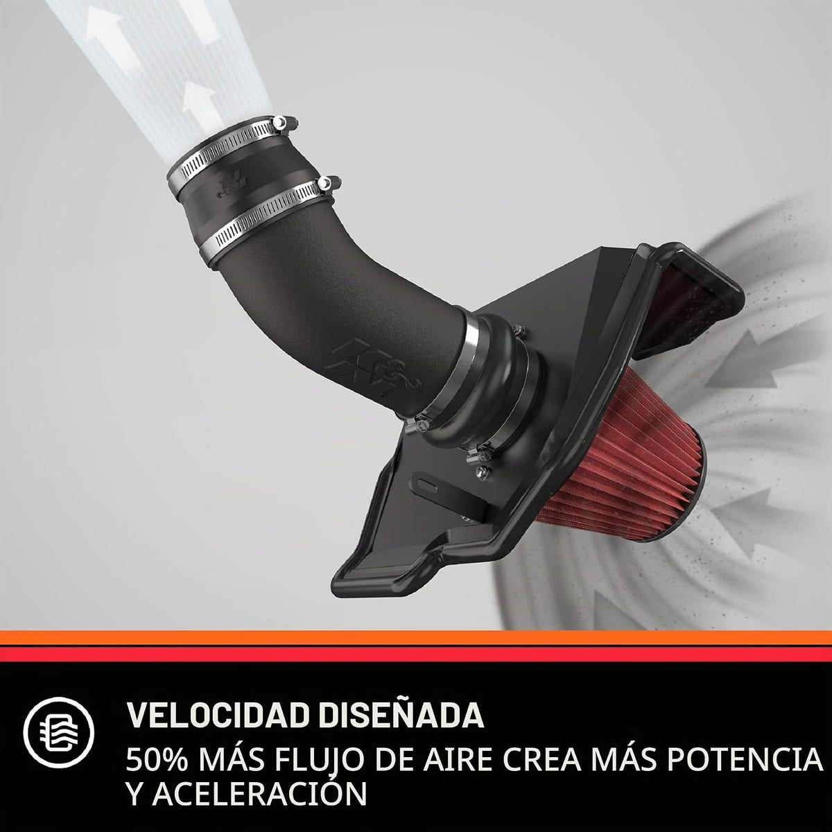 K&N Sistema de admisión de aire frío: filtro de aire de alto flujo, aumenta el rendimiento y la aceleración: compatible con Harley Davidson 2001-2017: (ver descripciones del producto para modelos