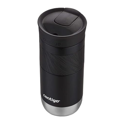 Contigo - Taza de viaje aislada, Licorice, 16 oz, 1