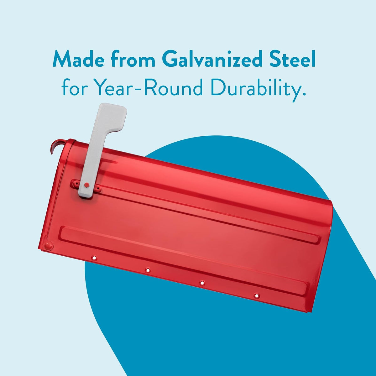 ARCHITECTURAL MAILBOXES 7600R MB1 Buzón, mediano, rojo