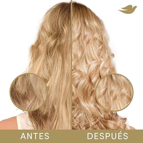 DOVE Óleo + Sérum Bifásico para Cabello Bond Intense Repair. Con Textura Liviana y 7% Péptido Complex. Reduce 91% Puntas Abiertas y Controla el Frizz por 72 hrs, 110 mL