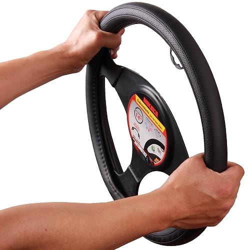 MIKEL´S Mikel's CU-PN Cubrevolante Universal de Piel Color Negro