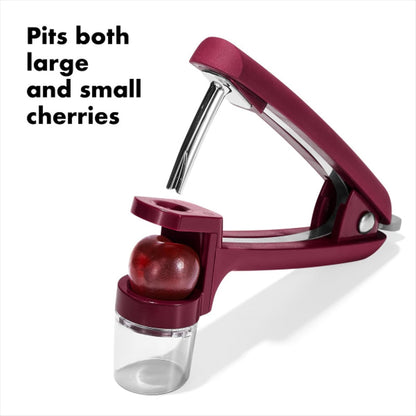 OXO Good Grips Deshuesador de Cerezas y Aceitunas