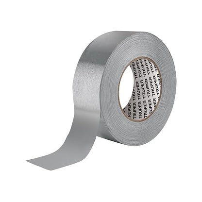 Truper CALU-50, Cinta de aluminio de 48 mm x 50 m