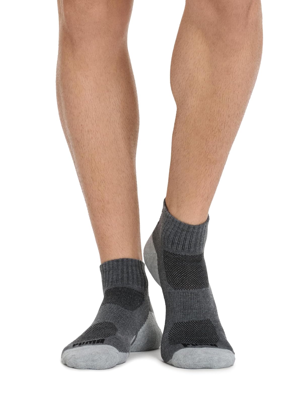 Puma Quarter Crew - Calcetines para hombre (6 unidades)