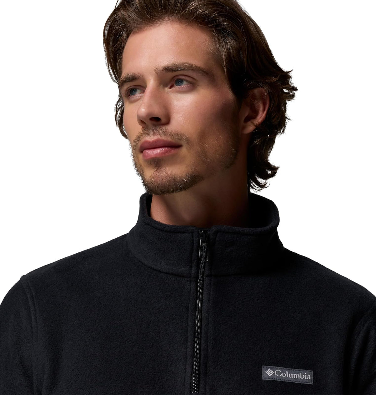 Columbia Steens Mountain - Forro polar con media cremallera para hombre