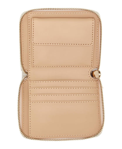 GUESS CARTERA LAUREL II SLG SMALL ZIP AROUND MUJER CAFE CLARO ZG7459137-TAU