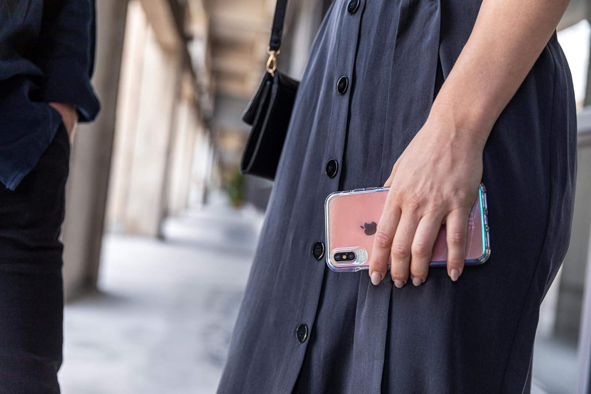 Gear4 ZAGG Crystal Palace Iridescent Compatible con iPhone 11 Pro, protección Avanzada contra Impactos con tecnología D3O integrada, Anti-amarilleo, Cubierta de teléfono – Iridiscente