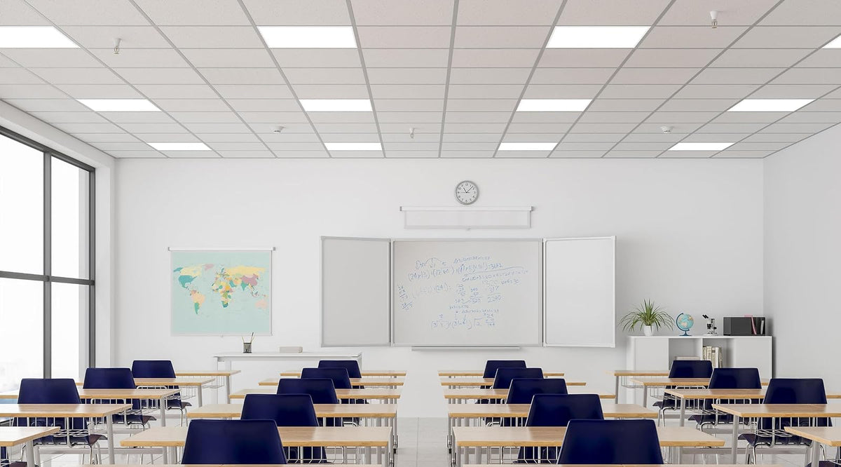 Metalux Panel LED de 2x2 (60x60cm) de 3500 Lm, TCC 5000K
