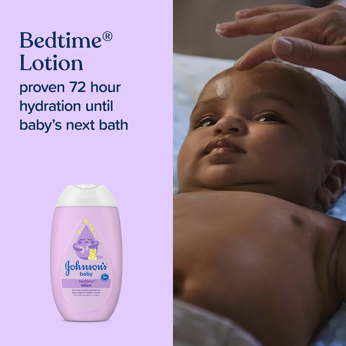 Johnson's Sleepy Time Baby Gift Set with Relaxing NaturalCalm Aromas, Bedtime Essentials, 4 items