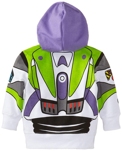 Disney Buzz Lightyear Toy Story - Sudadera con Capucha para niños pequeños