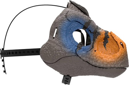 Mattel Jurassic World Snarlin' Sounds Velociraptor Máscara