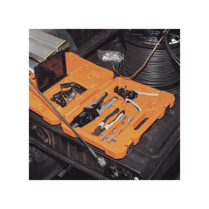 KLEIN TOOLS 92919S | Juego De Herramientas Solares | Kit Completo | Kit de herramientas para instalación solar segura; este set de herramientas agiliza corte, pelado y conexión de cableado.