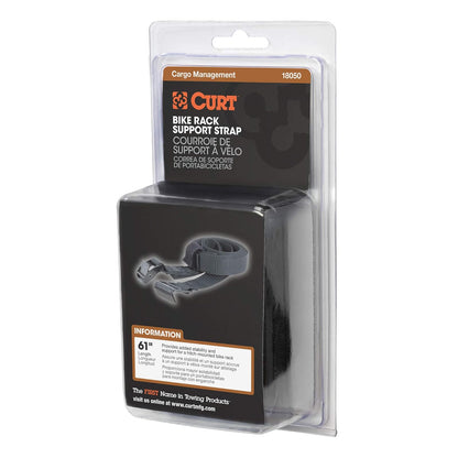 CURT Correa de Soporte para Portabicicletas 18050, 61 in, Negro