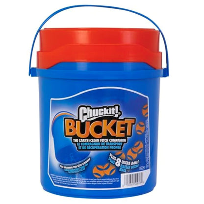 Chuckit! Cubo con Ultra Ball MD 8 Unidades